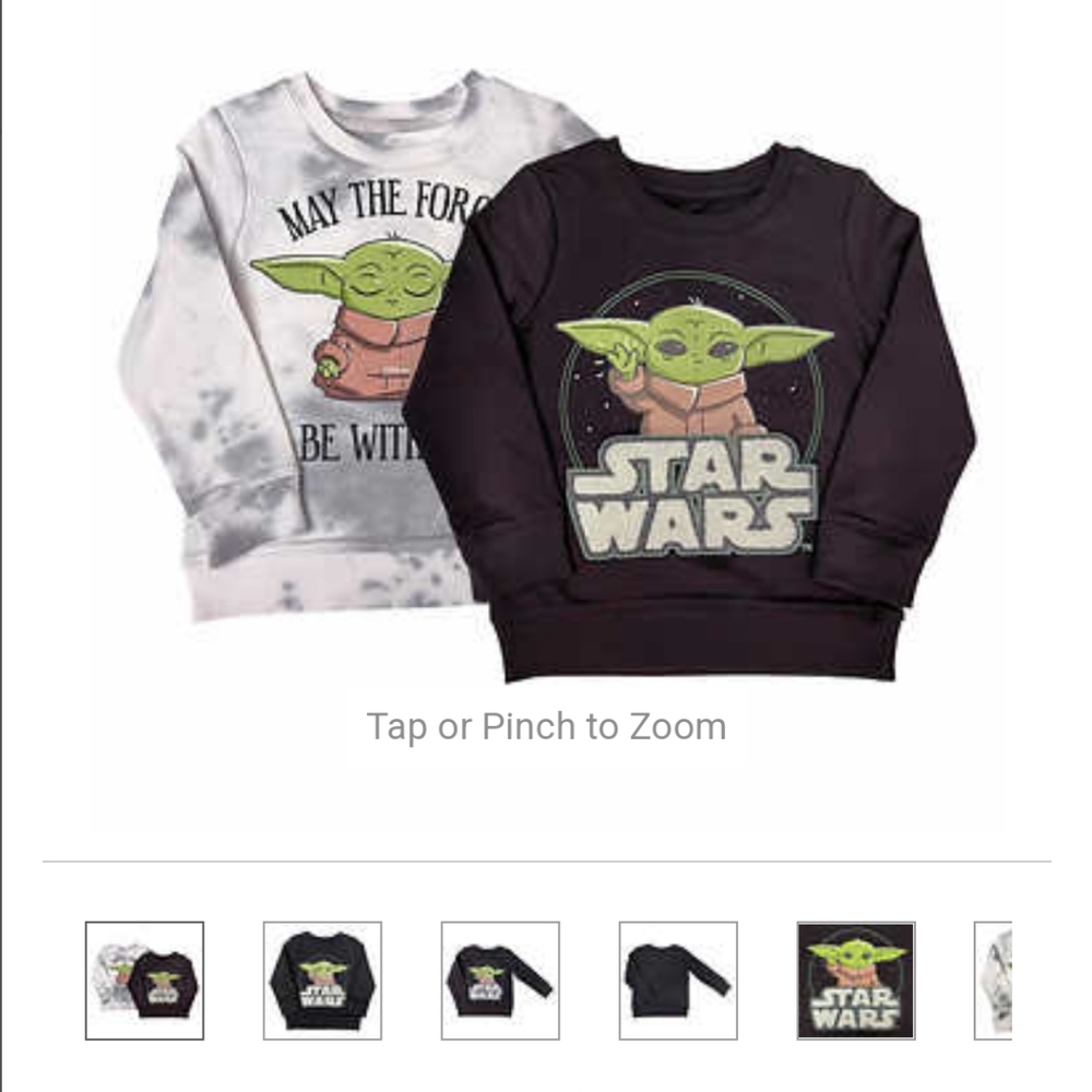 2 pack Star Wars Sweaters